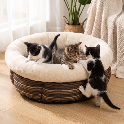Couffins pour chats rebords hauts PetAntiStress