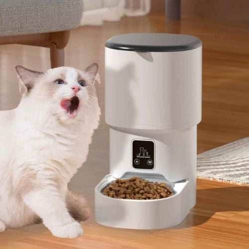 distributeur croquette chat qui mange ZYfeederSolo