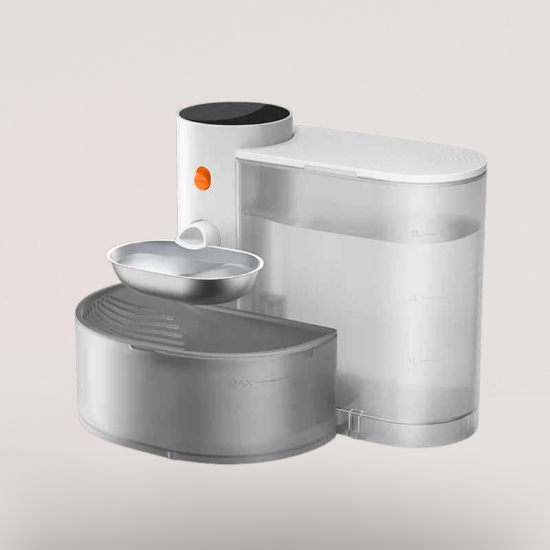 fontaine a eau chat gris Petgravity