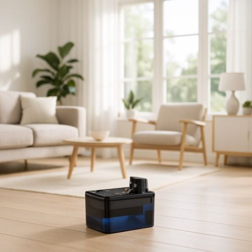 fontaine eau chat salon pektaco