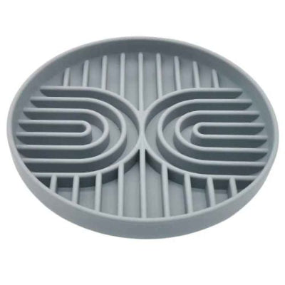 gamelle anti glouton chat gris huanleyangguang