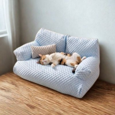 Canapé chat surface carrelée etSofa