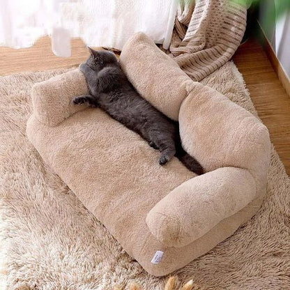Canapé pour chat Peluche Pawstrip