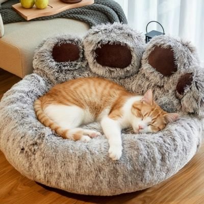 Coussin à chat couchage PetPatteD_Ours