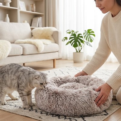 Coussin chat chaud PetUltraConfo
