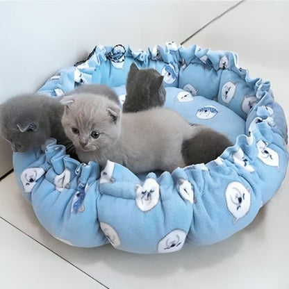 Coussin chaton Bleu PetReconfort