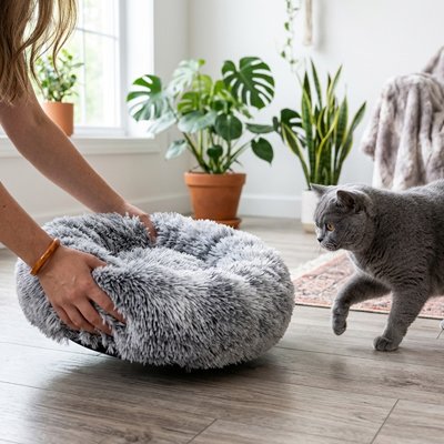 Coussin pour chat ultra doux PetColoré