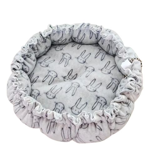 Coussin pour chaton Gris à motifs PetPlaisant