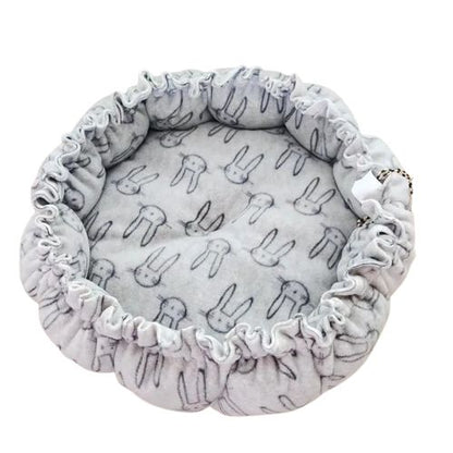 Coussin pour chaton Gris à motifs PetPlaisant