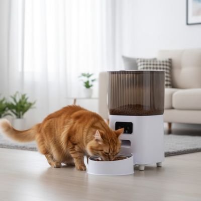 Distributeur de croquettes pour chat bol ZYfeeder