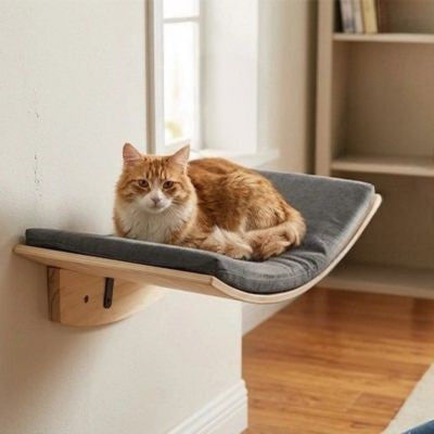 Hamac chat au mur coussin gris Shandong