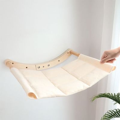 Hamac pour chaton Coton blanc PetCocoonMural