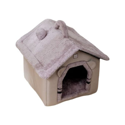 Maison pour chat intérieur Gris Pet4Saisons