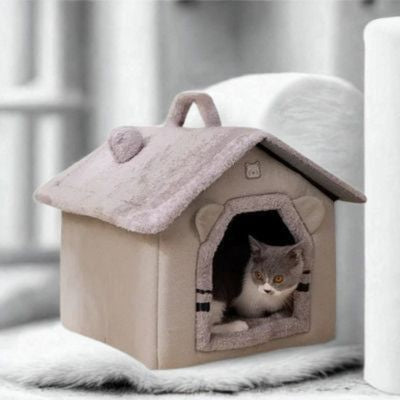 Maison pour chat intérieur douillet Pet4Saisons