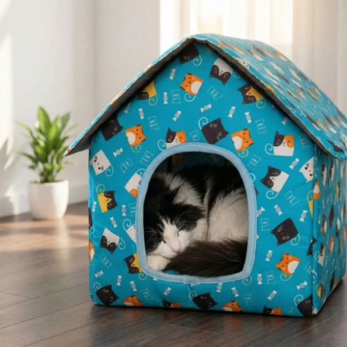 Maison pour les chats et chat bloti Guangdong