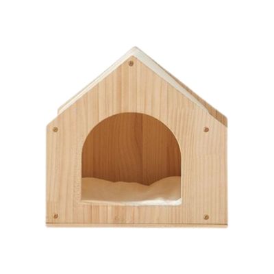 Maisonnette bois chat PetRefugeNaturel
