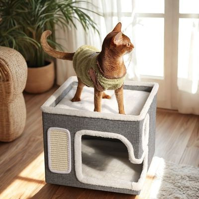 Maisonnette chat Housse amovide PetPenteDouce