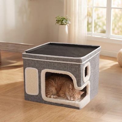 Maisonnette chat agé PetPenteDouce