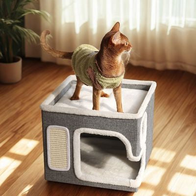 Maisonnette chat perchoir PetPenteDouce