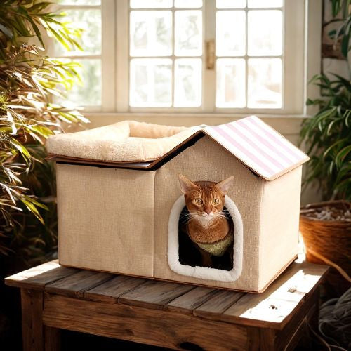 Maisonnette pour chat Douillet PetVillaDeLuxe