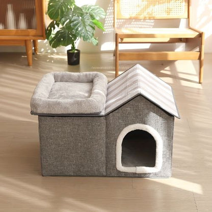 Maisonnette pour chat Spacieuse PetVillaDeLuxe