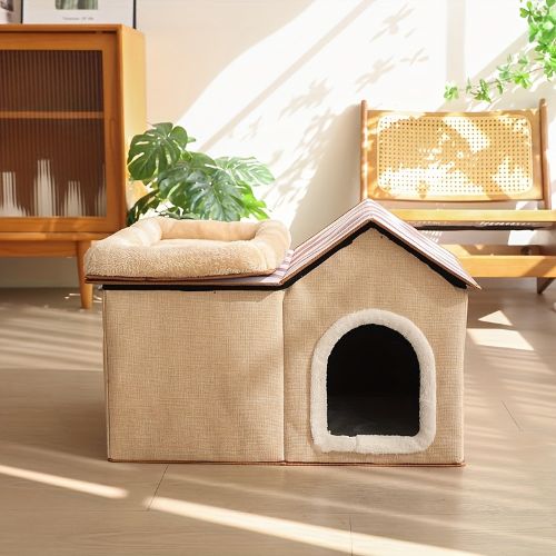 Maisonnette pour chat deux en un PetVillaDeLuxe