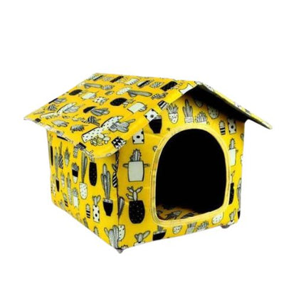 Maisonnettes pour chats jaune à motifs Guangdong