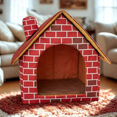 Maisonnettes pour chats rouges au centre du salon Zhejiang