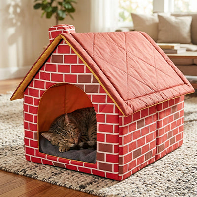 Maisonnettes pour chats rouges et chat tigre Zhejiang