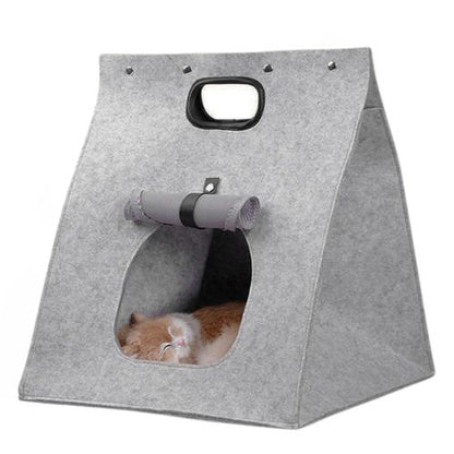 Maisons pour chat Gris PetTriangle