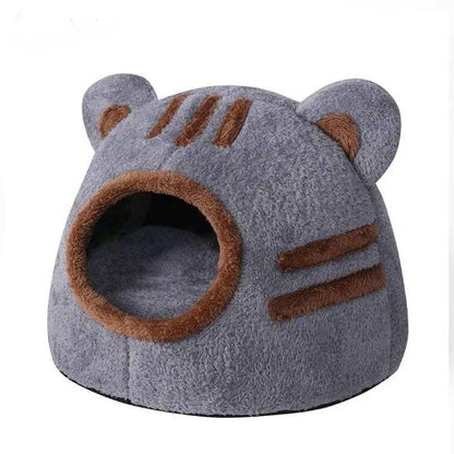 Niche pour Chat Peluche Gris Guangdong