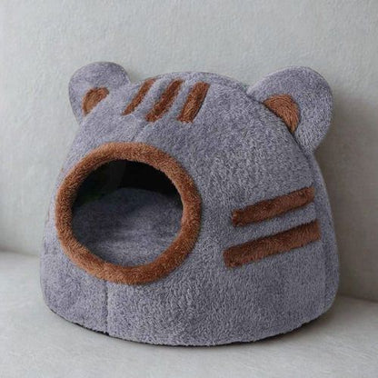Niche pour Chat Peluche Grise moelleuse Guangdong