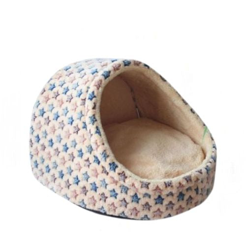 Niche pour chaton lit beige PetMiniée