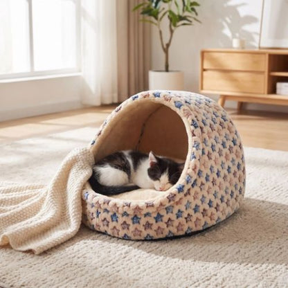 Niche pour chaton sommeil profond PetMiniee