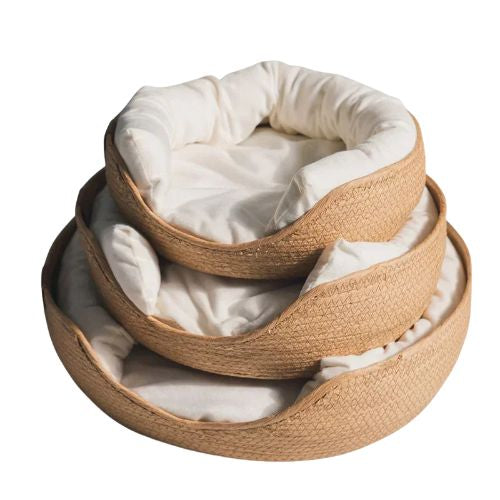 Panier en osier pour chat trois tailles-YBPetra