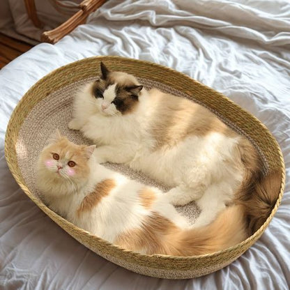 Panier osier pour chat double Zhejiang