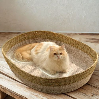 Panier osier pour chat en fibre Zhejiang