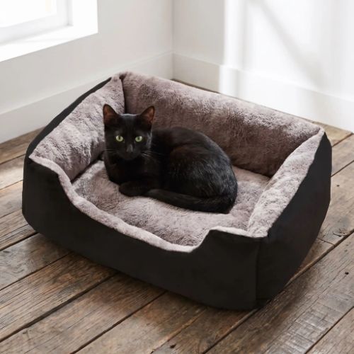 Panier pour chat noir et gris Guangdong