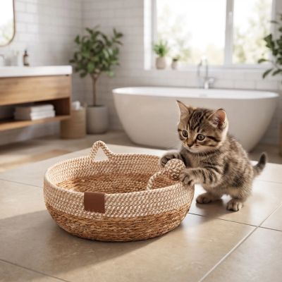 Panier pour chat osier balle PetRésistant
