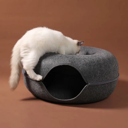 Lit pour Chat - ChatCondo™ - Gris Foncé