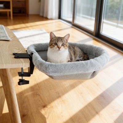 Hamac pour chaton - PetClipConfort™ - Gris