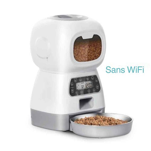 distributeur croquette chat automatique sans wifi autofeder