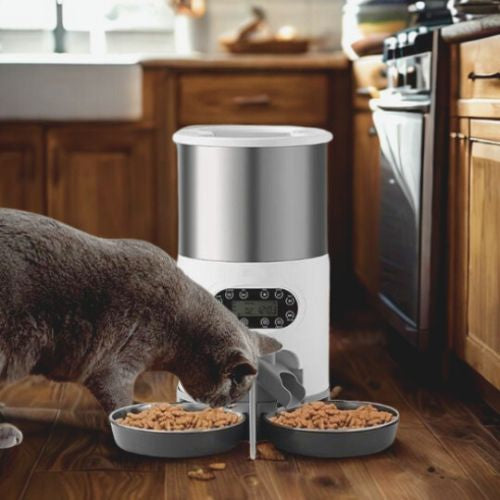 distributeur de croquettes pour chat double wifi