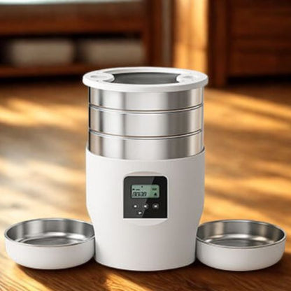 distributeur de croquettes pour chat voford