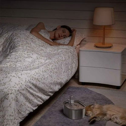 distributeur eau chat pompe silencieuse ZefeederZ