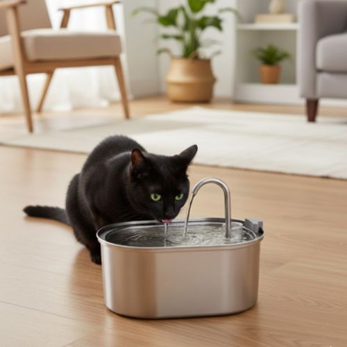 distributeur eau chat stimule a boire ZefeederZ