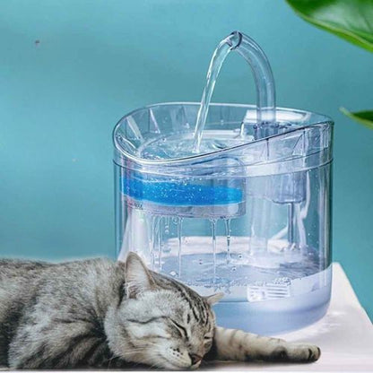 distributeur eau pour chat silencieuse autofeeder
