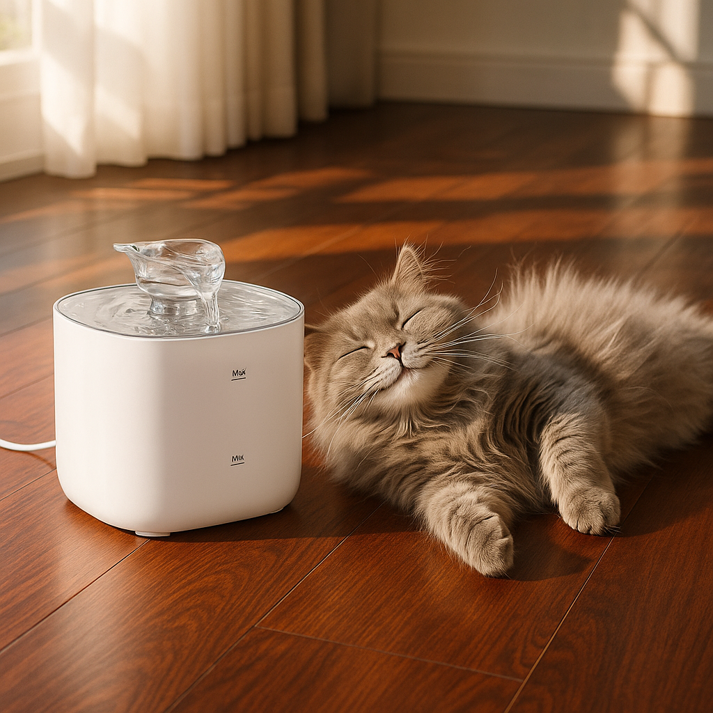 fontaine a eau chat maison Cathead