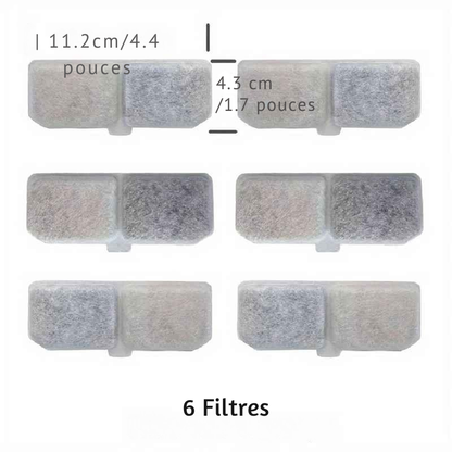 fontaine a eau pour chat achat filtres Pony