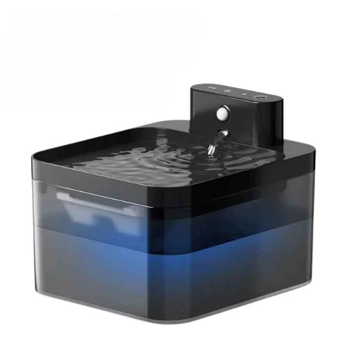 fontaine eau chat carree pektaco